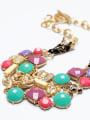 thumb Exaggerate Colorful Women Sweater Necklace 1
