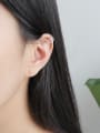 thumb Sterling silver  simple pierced ear clip 1