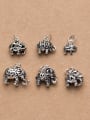 thumb Thai Silver With Antique Silver Plated Vintage Animal Elephant Charms 0