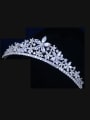 thumb Luxury Noble Micro Pave Zircons Wedding Hair Accessories 0