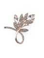 thumb new 2018 2018 2018 2018 2018 2018 2018 Flower-shaped Crystals Brooch 0