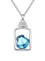 thumb Personalized Shell-shaped austrian crystal Pendant Alloy Necklace 3