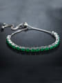 thumb Oval Green Zircon Bracelet 0