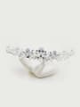 thumb Sparking Simple Luxury Zircons Crown-shape Hair Accessories 0