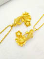 thumb Women Exquisite Fish Shaped Necklace 1