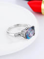 thumb Fashion Colorful Zircon Women Ring 2