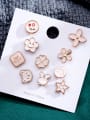 thumb Alloy With Gold Plated Trendy Flower Lapel Pins/Button Brooch 2