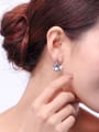 thumb Personalized Fish Austria Crystal Stud Earrings 1