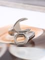 thumb Fashion Smooth Wrench Statement Ring 1