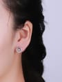 thumb Women Bowknot Shaped Zircon stud Earring 1