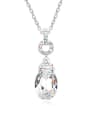 thumb Chanz using austrian Elements Crystal Necklace female Hera love fashion crystal pendant 3