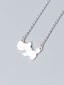 thumb Lovely Cartoon Dog Shaped S925 Silver Necklace 0
