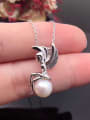 thumb Fashion Freshwater Pearl Angel Necklace 1
