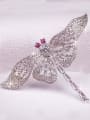 thumb Copper With Cubic Zirconia Cute Insect Dragonfly Brooches 2