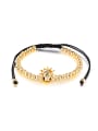 thumb Fashion Personalized Beads Chinlon Adjustable Bracelet 0