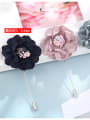 thumb Alloy With Fabric art Romantic Flower Corsages/Straight pin brooch 2