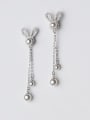 thumb Lovely Rabbit Shaped Artificial Pearl Drop Earrings 0