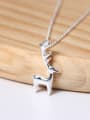 thumb Lovely Deer Pendant Clavicle Necklace 1