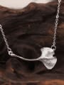 thumb Natural Ginkgo Leaves Pendant Clavicle Necklace 1