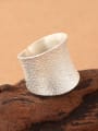 thumb Simple Thick Silver Opening Ring 1