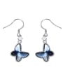 thumb S925 Silver Blue Butterfly hook earring 0