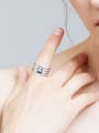 thumb Fashion Multi-band austrian Crystals 925 Silver Ring 1