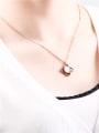 thumb Flower Shell Temperament Clavicle Necklace 2