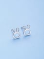 thumb Lovely 925 Silver Rabbit Shaped cuff earring 2