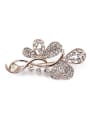 thumb Rose Gold Plated Crystals Brooch 0