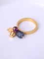 thumb Women Exquisite Crown Shaped Gemstone Ring 4
