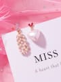 thumb Alloy With Gold Plated Fashion  Imitation Pearl Charm Earrings 2