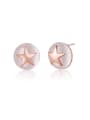 thumb Exquisite Women Five Pointed Star Shaped stud Earring 0