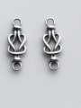 thumb 925 Sterling Silver With Antique Silver Plated  Geometric Connectors 0