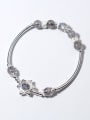 thumb 925 Sterling Silver With star bracelets & moonstone Bracelets 0