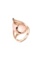 thumb Women All-match Swan Shaped Opal Ring 0