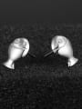 thumb Tiny Fish 925 Sterling Silver Stud Earrings 1