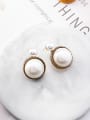 thumb Alloy With Antique Copper Plated Vintage Round Stud Earrings 0