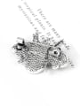 thumb Alloy With Antique Silver Plated Cute Insect  Bee Brooches 2