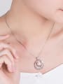 thumb Fashion Freshwater Pearl Multi-layer Hollow Rounds Necklace 1