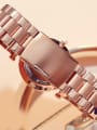 thumb GUOU Brand Simple Rose Gold Plated Numberless Watch 4