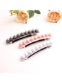 thumb Alloy With Platinum Plated Fashion Round Barrettes & Clips 1