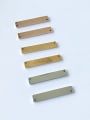 thumb Stainless Steel With Gold Plated Simplistic Square Charms 1