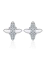 thumb Small Lovely Starfish Silver Stud Earrings 0