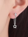 thumb Simple Hollow Star Women Earrings 1