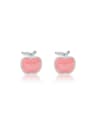 thumb Small Sweet Fashion Glue Stud Earrings 0