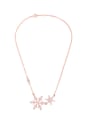 thumb Elegant Snow Alloy Clavicle Necklace 0