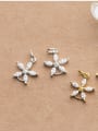 thumb 925 Sterling Silver With 18k Gold Plated Delicate Flower Charms 2