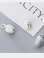 thumb 925 Sterling Silver With Silver Plated Cute Food peanut Charms 2