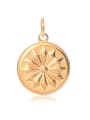 thumb Stainless Steel With Gold Plated Delicate  lotus Flower Charms 0