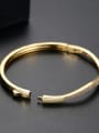thumb Copper inlaid AAA zircon personality gold special bracelet 2